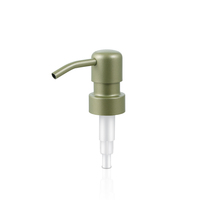 Distributeur de savon en métal avec pompe en acier inoxydable 304, pompe à shampoing pour lavabo de salle de bain, usage commercial et domestique