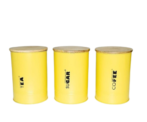 Metal <b>Storage</b> Large Capacity Container With Wooden Lid And Gold Bone Knob Decorative Dog <b>Food</b> Canister Dining <b>Pets</b> Serving Jar - Product Image 5