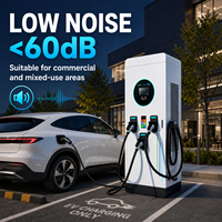 Chargeur rapide DC pour véhicules électriques commercial 120-240 kW OCPP 1.6 Trois pistolets 4G Ethernet CCS2 CCS1 GB/T CHAdeMO Station de recharge
