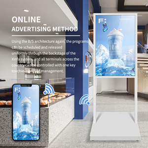 Totem vertical d'intérieur 32 pouces, écran vidéo publicitaire Android, affichage numérique sur pied, kiosque tactile - Product Image 6