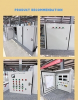 Boîtier en acier durable verrouillable, différentes profondeurs, pour instruments électroniques, boîtes électriques, boîtes de commutation