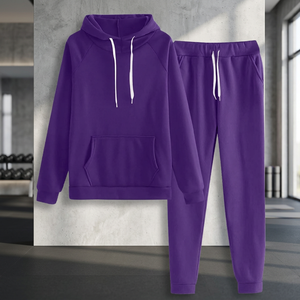 Wholesale Custom Autumn Breathable Plus Size Maternity Blank Plain Solid Color Tracksuit <b>Men</b> Sweatpants Shorts Hoodie Set Women - Product Image 4