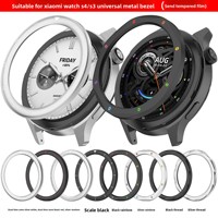 Convient pour Xiaomi S4 Bezel pour Xiaomi Watch S4 Metal Bezel Mi Watch S4 S3 Bezel