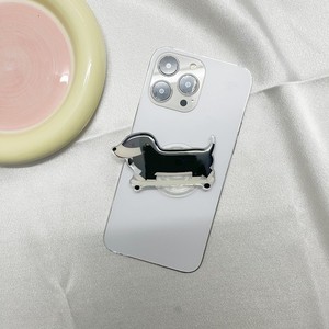 Coque de téléphone antichoc en plastique avec support de bureau pliable et télescopique magnétique, motif chien de dessin animé mignon, Koala Drama Chaser - Product Image 2
