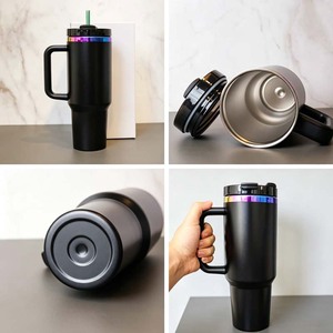 Vaso térmico <span class=keywords><strong>Brumate</strong></span> de 40 oz, de acero inoxidable con aislamiento al vacío, diseño a prueba de fugas, con acabado arcoíris, disponible en EE. UU. - Product Image 6