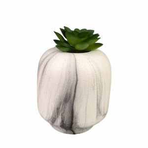 แจกันดอกไม้เซรามิกลายหินอ่อนพิมพ์ลายด้วยน้ำ งานแฮนด์เมด ขายดีที่สุด ดีไซน์ทันสมัย สำหรับตกแต่งบ้านและโรงแรม เหมาะสำหรับเทศกาลต่างๆ - Product Image 4