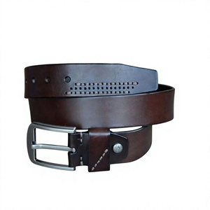 Compre en Línea Cinturones Formales para Hombre con Hebilla de Latón, Cinturón de Lujo para Regalo, Cinturones Duraderos de Último Diseño a la Venta - Product Image 4