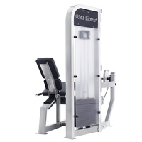 Máquina Comercial de Extensión de Piernas Sentado con Selector de Peso y Torre de Pesas para Entrenamiento de Fuerza de la Parte Inferior del Cuerpo