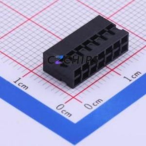 A2005H-2x7P Housing (Wire-to-Board / Wire-to-Wire) P=2mm Connector ( Jack Structure: 2x7P )( Pitch: 2mm )( Number of Rows: 2 ) - Product Image 1