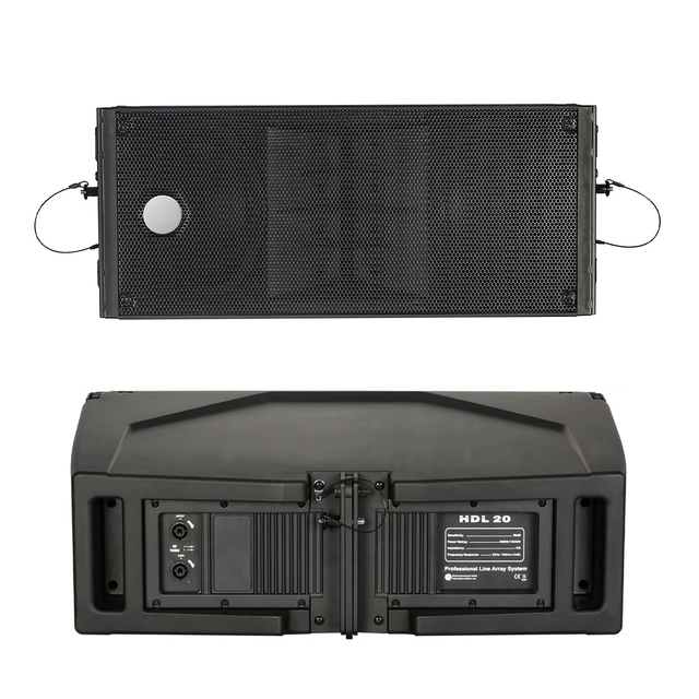 HDL20 Passive Speakers Professional Stage Sound System 10'' Line Array Plastic