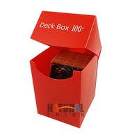 Jeu de cartes d'épaisseur en plastique personnalisé plateau magique Yugioh jeu de poker chargeur supérieur boîte de rangement de pont