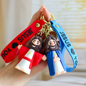 Hot bán Mini Jesus tượng phục sinh trang trí Jesus đồ chơi Keychain hình Christ Tôn Giáo vị cứu tinh Jesus búp bê phục sinh nguồn cung cấp - Product Image 4