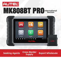 Herramienta de Diagnóstico OBD2 Profesional Autel MaxiCOM MK808BT PRO, Diagnóstico Completo del Vehículo, 28+ Funciones de Reinicio de Mantenimiento