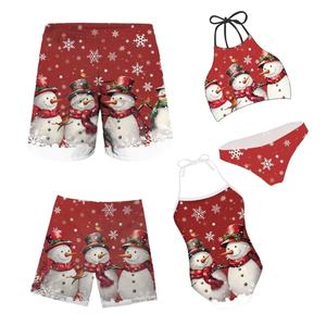 Ensemble de bikinis de fitness personnalisés avec logo, imprimés, pour couples, shorts de plage pour hommes et femmes, maillot de bain pour femmes - Product Image 6