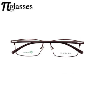 Danyang armação completa de óculos masculino, armação de metal para óculos de grau 2019 - Product Image 4