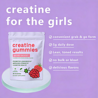 Créatine en gummies, marque privée OEM, gummies pour la croissance musculaire, pour l'avant-entraînement, pour adultes