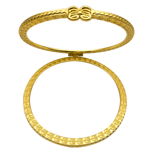 Anillo Hing al por mayor con muchos tamaños diferentes para manualidades de huevo de ganso anillo doble de metal con marco de bloqueo - Product Image 4