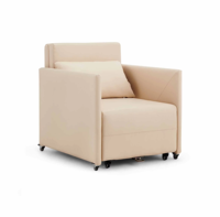 Fauteuil-lit médical pliant haut de gamme pour accompagnant de patient, mobilier hospitalier