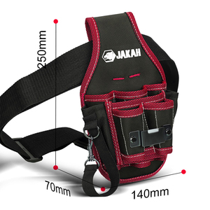 Fashion Electricians <strong>Mini</strong> <strong>Tool</strong> Bag10-Pocket Organizer Pouch Durable Waist <strong>Bag</strong> for <strong>Tools</strong> Adjustable Waist Strap <strong>Tool</strong> Pouch - Product Image 2