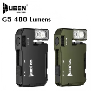 <span class=keywords><strong>WUBEN</strong></span> G5 Mini EDC Luz Portátil <span class=keywords><strong>linterna</strong></span> de bolsillo 18650 18350 impermeable cola magnética 52g ultraligero 180 ° cabeza giratoria - Product Image 2
