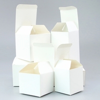 Boîtes en papier à prix d'usine boîtes pliantes en papier blanc cadeau petits cadeaux de bricolage faits à la main emballage boîte en carton