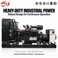 Fournisseurs de groupes électrogènes de 100 kW à 2200 kW, moteur de groupe électrogène alimenté par SDEC Cummins Weichai, générateurs diesel ouverts
