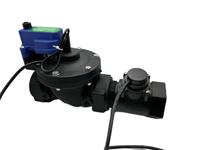 DN50 G2 pulgadas 3V 5V Presión de impulso de enclavamiento Medidor de flujo de agua Sensor de flujo Válvula solenoide de riego de nailon reforzado