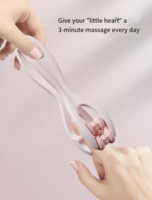 Masseur de doigts à double rouleau amélioré, masseur de soulagement de la douleur articulaire de la main, entraîneur de massage des points d'acupuncture de la bouche du tigre