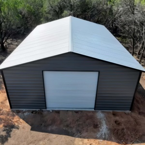 Bâtiment en acier préfabriqué abordable, structure métallique, garages, <span class=keywords><strong>garage</strong></span> automobile à structure en acier monocouche - Product Image 2