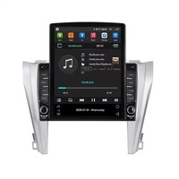 Autoradio Tesla Android IPS 2.5D pour Toyota Camry 7 XV 50 55 2014 - 2017 1+16GB WIFI GPS BT Stéréo Audio SWC