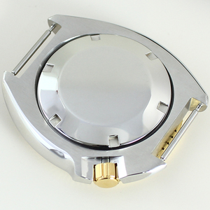 Boîtier de montre de plongée de haute qualité 44 mm en acier inoxydable or-argent, verre saphir 20 ATM, compatible avec les mouvements <span class=keywords><strong>Seiko</strong></span> NH34/35/36/38, pièces de modification - Product Image 6