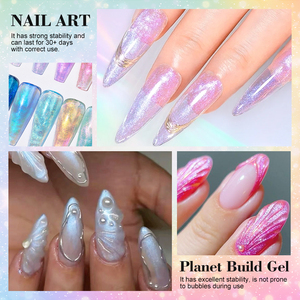 CX <span class=keywords><strong>Beauty</strong></span> <span class=keywords><strong>Planet</strong></span> Gel de Construcción Nueva Consistencia Autonivelante Gel de Construcción para Extensión de Uñas - Product Image 6