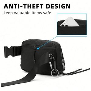 Riñonera Deportiva Impermeable de Nylon para Mujer, Bolso Cruzado de Moda, Riñonera de Pecho para Correr - Product Image 6