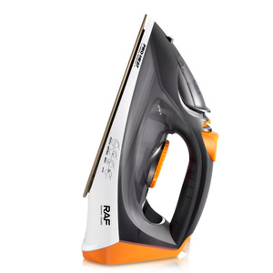 Fer à vapeur électrique 2400W avec semelle en céramique, vapeur verticale et contrôle de température constant - Product Image 2