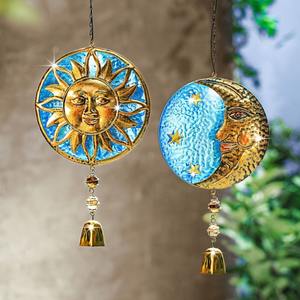 Metal asılı Solar lamba açık işık bahçe dekor kolye asılı işık promosyon parti malzemeleri - Product Image 3