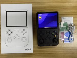 R36S Handheld-Spielkonsole 64GB 15000+ Spiele 3,5 Zoll Bildschirm Retro Handheld-Spielgerät Videospielkonsolen Unterstützt YouTube - Product Image 6