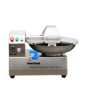 Tritatutto Industriale ad Alta Velocità Powerfriend 220V Monofase 3-10L per Tagliare/Sminuzzare/Miscelare Carne, Verdure e Cipolle - Product Image 1