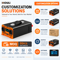 HOULI Saf Sinüs Dalga İnvertör 12V 24V 48V 60V - 110V 220V AC 1600W 2600W 3000W 4000W 5000W Tepe Gücü, Karavan ve Ev Kullanımı İçin