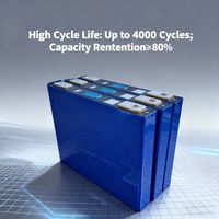 Cellule de batterie LiFePO4 119Ah 3.2V à 4000 cycles, rechargeable, pour stockage d'énergie solaire, camping-car, voiturette de golf, électrique – Vente directe usine