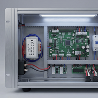 Transformateur de puissance monophasé intelligent 0,1-0,5 kW 50/60 Hz, haute efficacité 0,98, tension personnalisée pour usage industriel