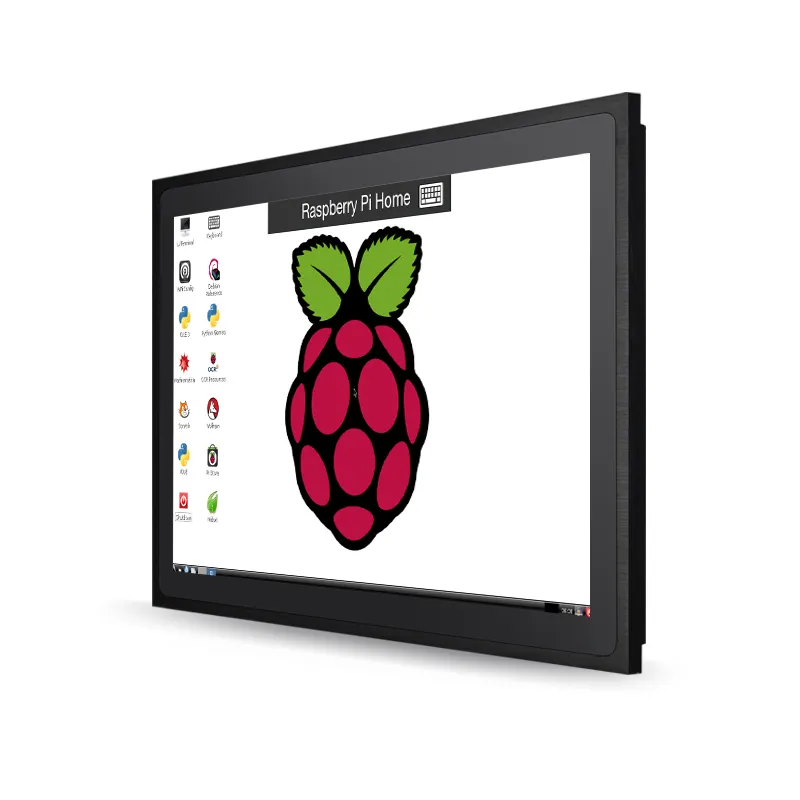 19-дюймовый настенный сенсорный экран компьютерный монитор с Raspberry Pi для интерактивных панелей