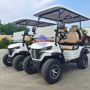 Voiturette de golf électrique Club Car 7-8 places homologuée pour la route avec moteur 5 kW, batterie 48 V, certifiée EEC/CE/GCC/DOT, autonomie 70-90 km - Product Image 1