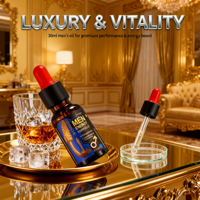 Huile pour hommes de grande taille, huile pour agrandir le pénis, huile sexuelle pour hommes, huile pour prolonger les rapports sexuels, vente en gros, ODM, OEM, personnalisée, 20 ml, XXL, XXXL