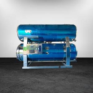 Esterilizador de alimentos de alta presión de acero inoxidable 304 personalizable Autoclave Larga vida útil para embotellado Envasado al vacío - Product Image 3