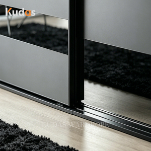 <span class=keywords><strong>Armadio</strong></span> Moderno Personalizzato per Camera da Letto con 3 Ante Scorrevoli a Specchio, Organizzazione e Stoccaggio per Camera da Letto - Product Image 3