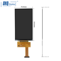 Layar FHD 5,5 Inci 1080*1920 IPS Incell Touch 800nits Modul LCD TFT 5,5" dengan Papan Driver MIPI DSI untuk Raspi SBC