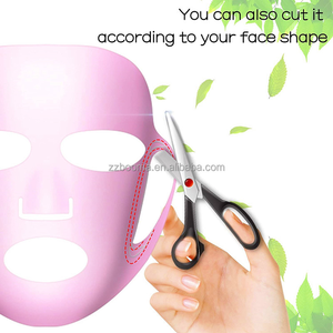 Пищевая многоразовая <span class=keywords><strong>3D</strong></span> силиконовая маска для лица крышка розовый белый черный синий желтый лист для лица маска - Product Image 5