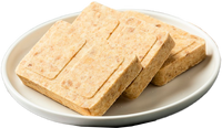 Barre de nourriture d'urgence pour biscuits Hard Tack Barre de ration alimentaire Machine de fabrication de biscuits compressés Ligne de production de biscuits