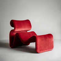 Canapé simple moderne chaise longue incurvée irrégulière pour salon balcon meubles de maison-chaise paresseuse en ruban pour s'asseoir allongé