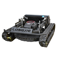 Robot Pemotong Rumput Taman Otomatis/Pemotong Rumput RC Bensin